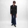 Flare-jeans 003 van lichtgewicht indigo-denim