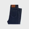 Flare-jeans 003 van lichtgewicht indigo-denim