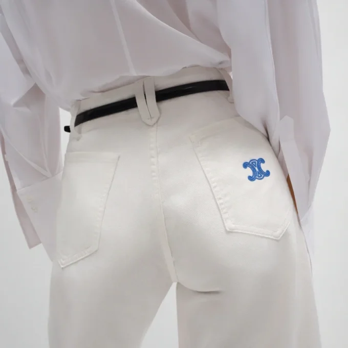 Flare Jeans 004 in indigo denim
