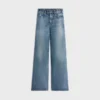 Flared surfjeans van Union Wash-denim