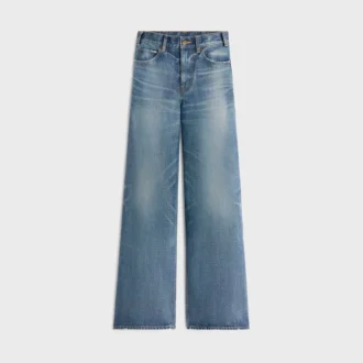 Flared surfjeans van Union Wash-denim