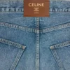 Geborduurde boyfriend-jeans 001 van katoenen denim