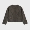 Gewatteerd jasje van licht nylon