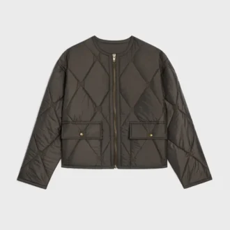 Gewatteerd jasje van licht nylon