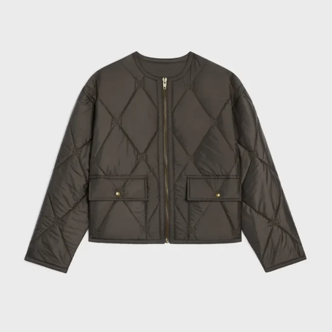Gewatteerd jasje van licht nylon