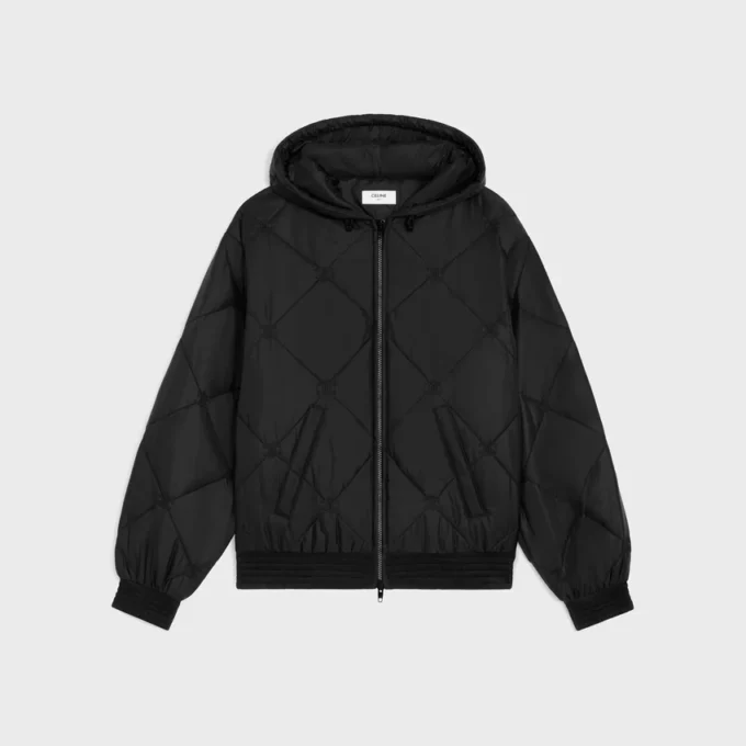 Gewatteerd jasje van licht nylon