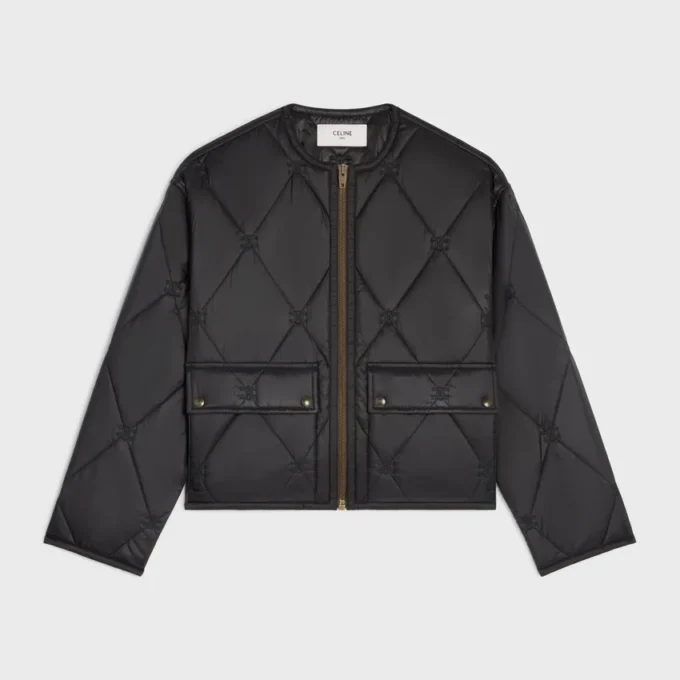 Gewatteerd jasje van licht nylon