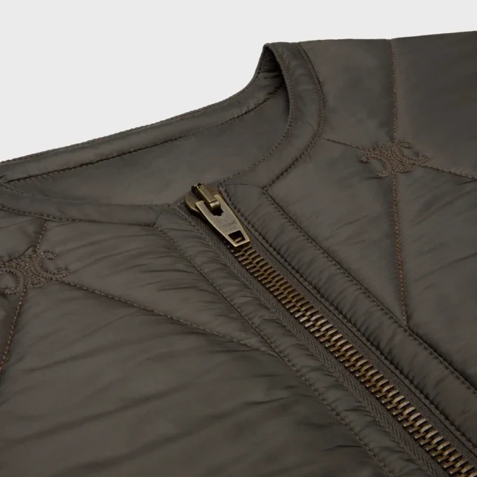 Gewatteerd jasje van licht nylon