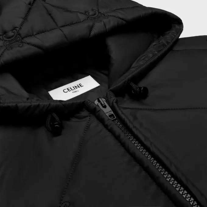 Gewatteerd jasje van licht nylon