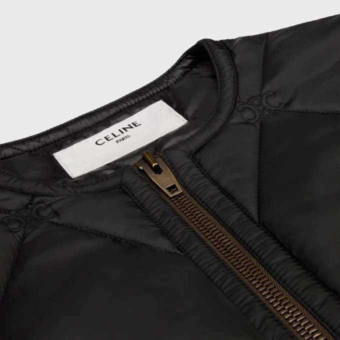 Gewatteerd jasje van licht nylon