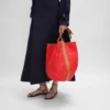 Grote Drop Bucket Bag van Jacquard C Sulky-textiel