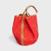 Grote Drop Bucket Bag van Jacquard C Sulky-textiel