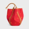 Grote Drop Bucket Bag van Jacquard C Sulky-textiel