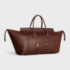 Grote Luggage van soepel, glanzend lamsleer