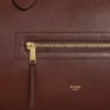 Grote Luggage van soepel, glanzend lamsleer