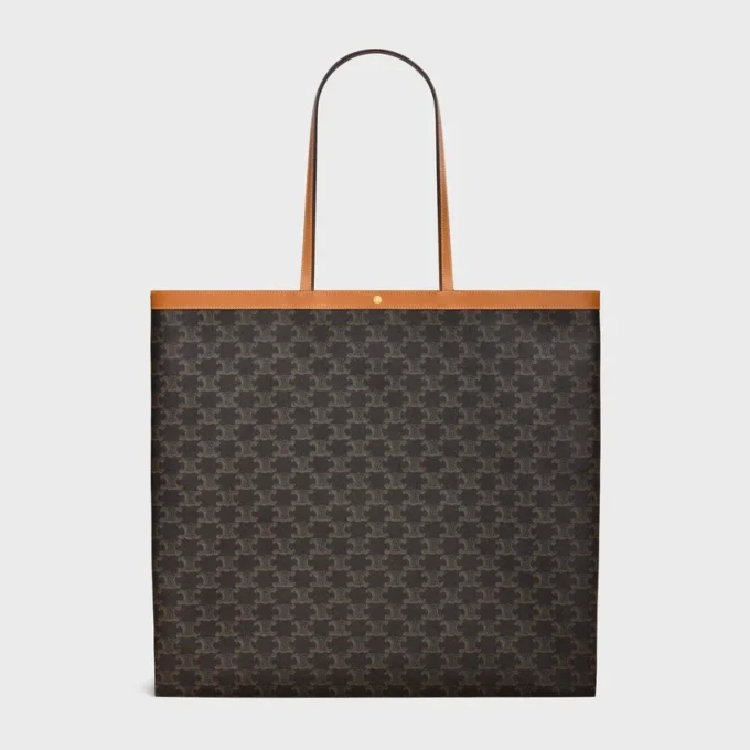 Grote platte shopper van Triomphe Canvas