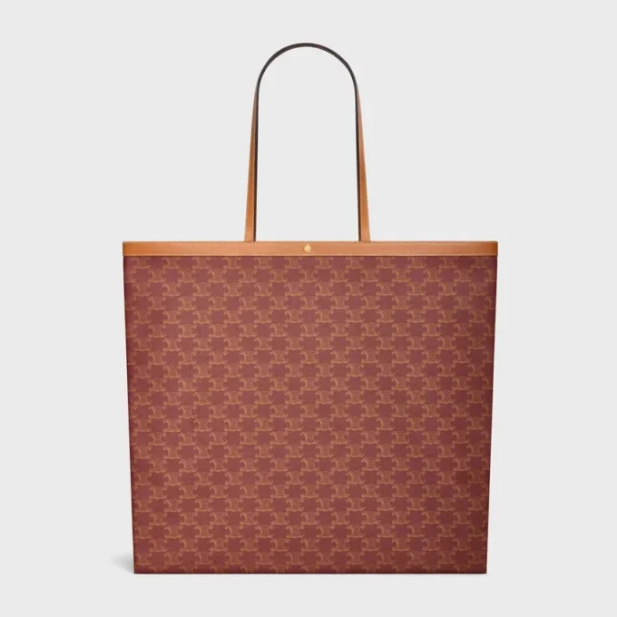 Grote platte shopper van Triomphe Canvas