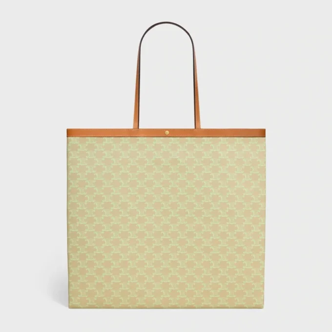 Grote platte shopper van Triomphe Canvas