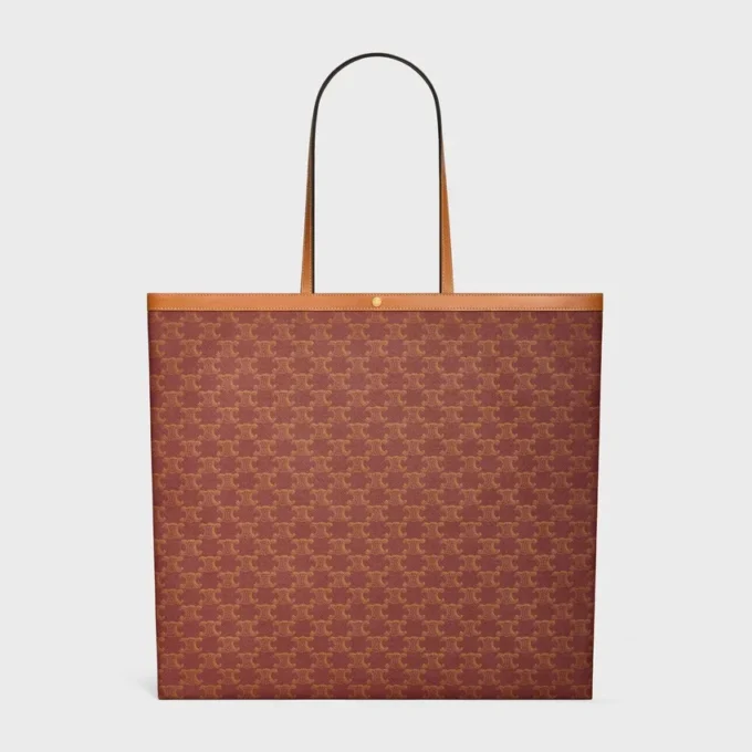 Grote platte shopper van Triomphe Canvas