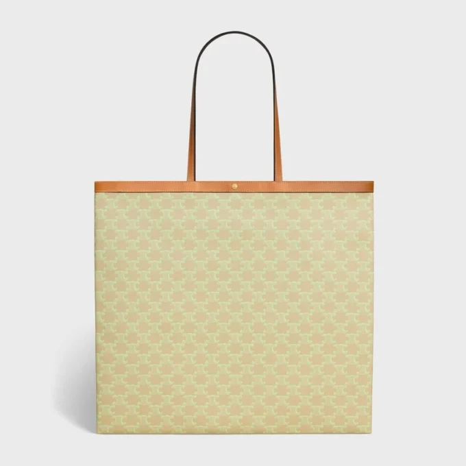 Grote platte shopper van Triomphe Canvas
