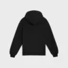 Hoodie met ritssluiting van katoenfleece
