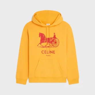 Hoodie van katoenfleece