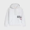 Hoodie van katoenfleece