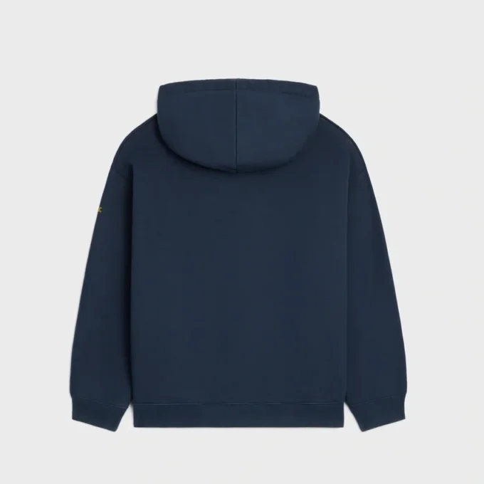 Hoodie van katoenfleece
