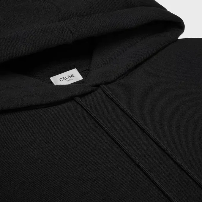 Hoodie van katoenfleece