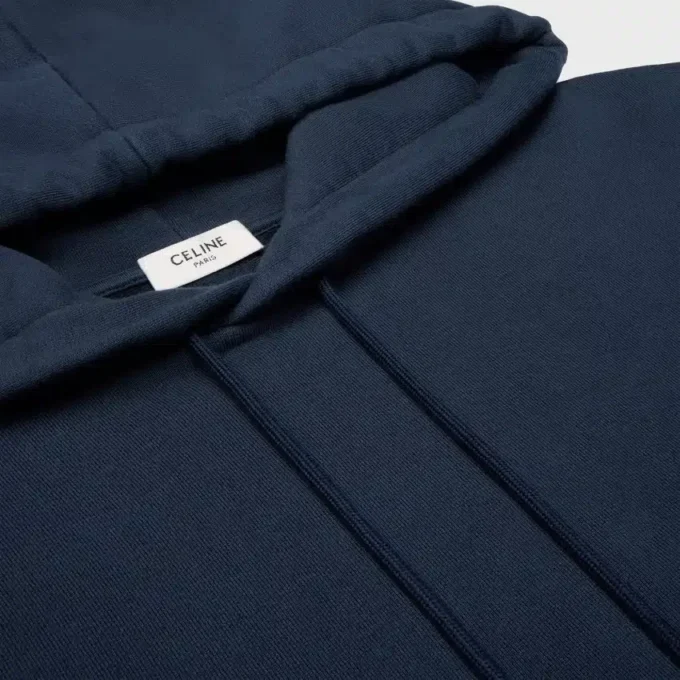 Hoodie van katoenfleece