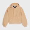 Jas met capuchon van polar fleece