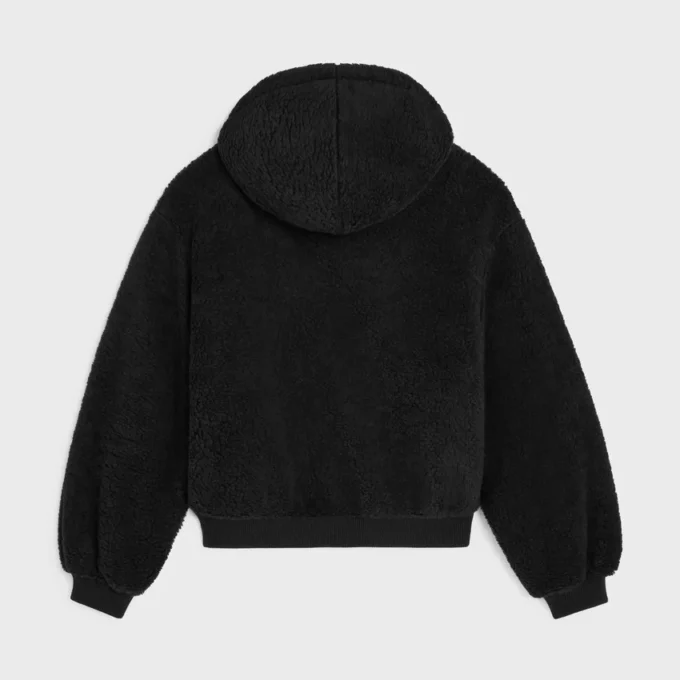 Jas met capuchon van polar fleece