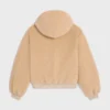 Jas met capuchon van polar fleece