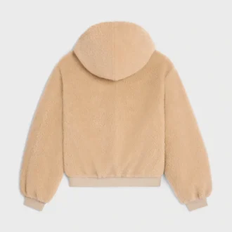 Jas met capuchon van polar fleece