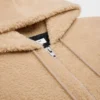 Jas met capuchon van polar fleece