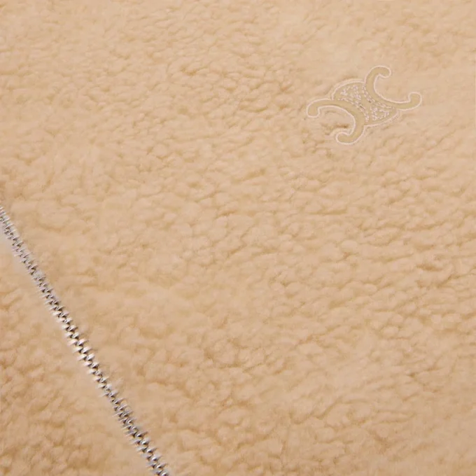 Jas met capuchon van polar fleece