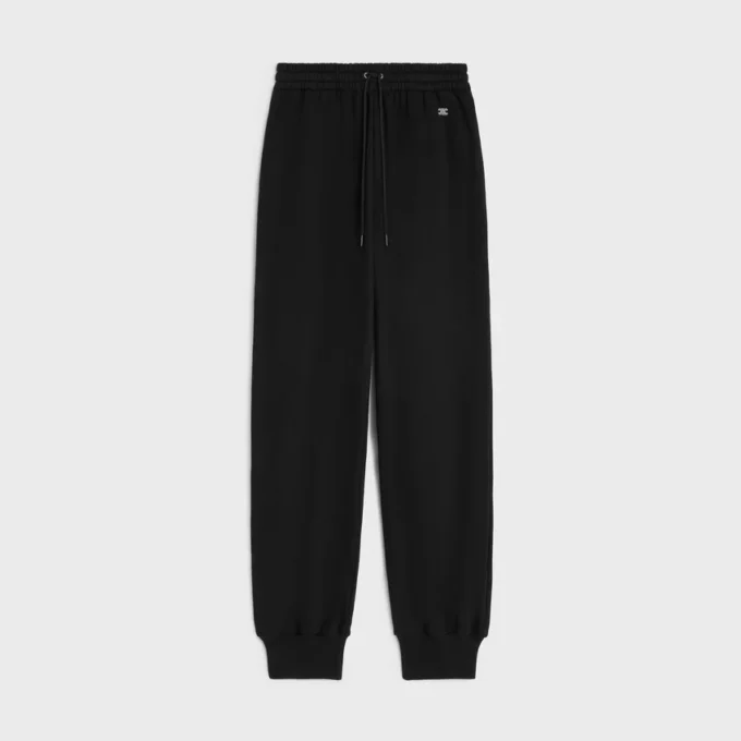 Joggingbroek van katoenfleece