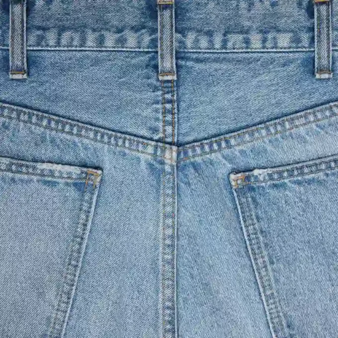 Jolene-jeans in Golden Blue Wash-denim
