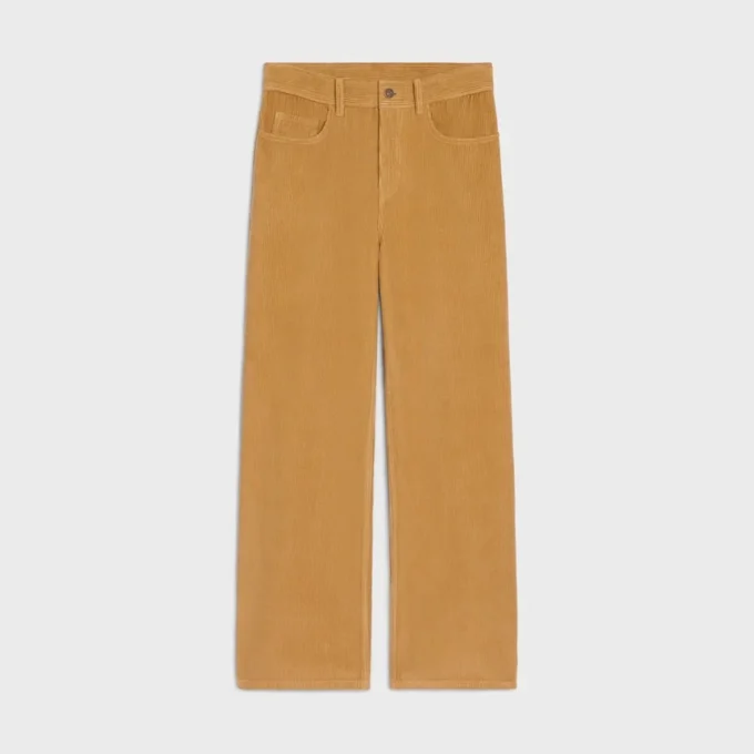 Jolene-jeans van corduroy