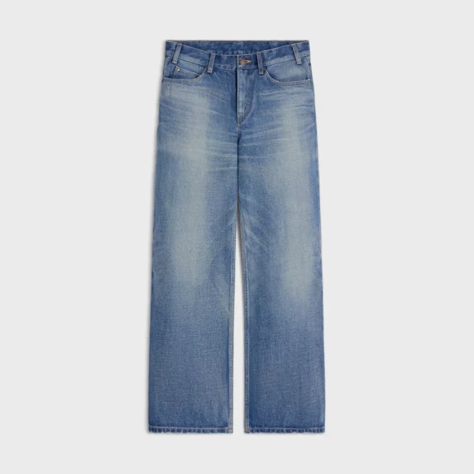 Jolene-jeans van katoendenim