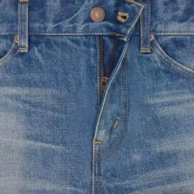 Jolene-jeans van katoendenim