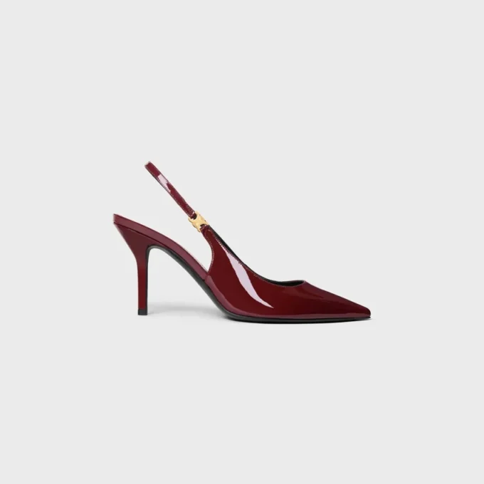 Judy – Triomphe-pumps van gelakt kalfsleer