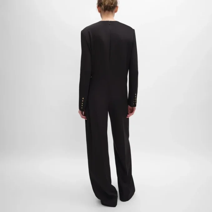 Jumpsuit van acetaatzijde Jumpsuit van acetaatzijde