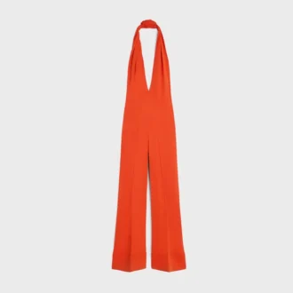 Jumpsuit van viscose jersey