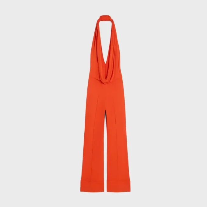 Jumpsuit van viscose jersey