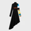 Jurk van dubbelzijdige viscose