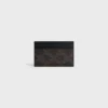 Kaartenhouder van Triomphe Canvas en kalfsleer