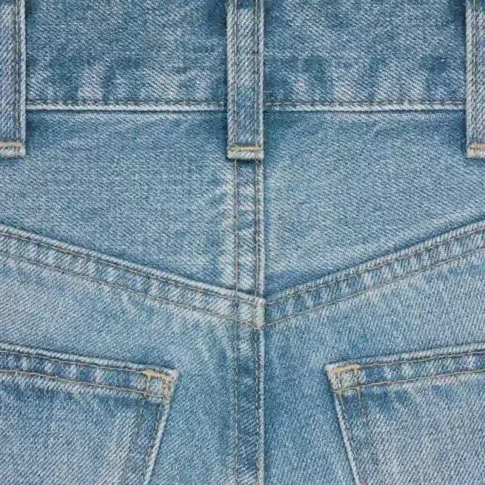 Kitty-jeans in Pismo-wash denim