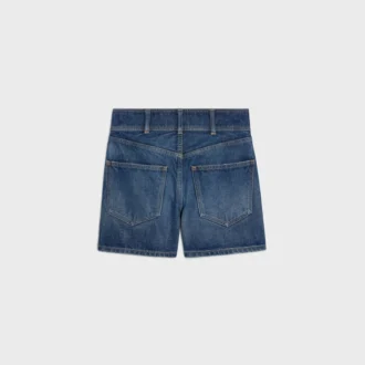Kitty-short van donker Union Wash-denim