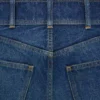 Kitty-short van donker Union Wash-denim